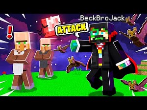 Playing MINECRAFT As A VAMPIRE! (strong)