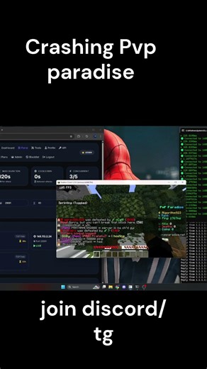 MATRIX STRESS VS MINECRAFT SERVER #botnet #cloudflareuam #r6botnet #pvpparadise #stresser #c2