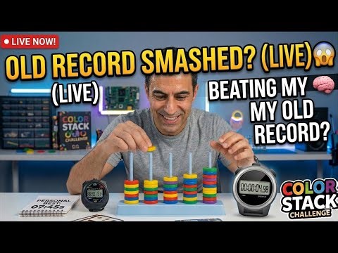 NEW PERSONAL BEST! 🏆 Color Stack Challenge Solo Record!