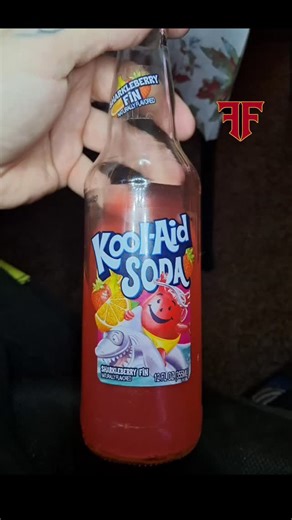 Fun Findz on Instagram: "Happy Friday.!!! Reviewing the @koolaid (Sharkleberry fin soda) 8.9/10.!! This soda slaps and taste like bubblegum.!!! I'm definitely impressed.!! Thanks Brent @billystobacco for the hook ups on these.!!! Couple more flavors to review.!!🦈🦈❤️🫶🥤🥤❄️🛒💯 #koolaid #reviewer #ryanz_funfindz #sharkleberry #soda"