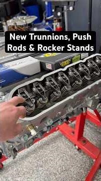 LS3 gets new Trunnions, Push Rods and Rocker Stands