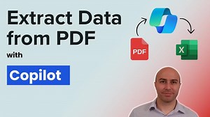 Extract from PDF to Excel with Copilot 😲 (So EASY) | Alan Murray