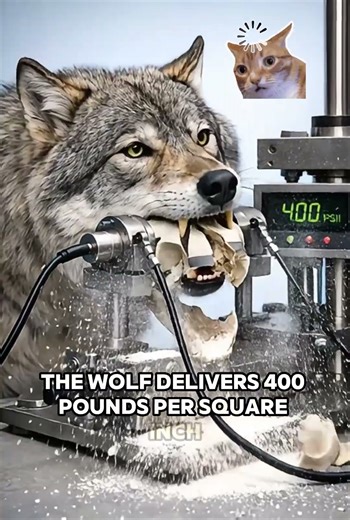 Nothing Survives This Bite Force