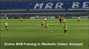 Das erste BVB-Training in Marbella läuft! | Borussia Dortmund - BVB