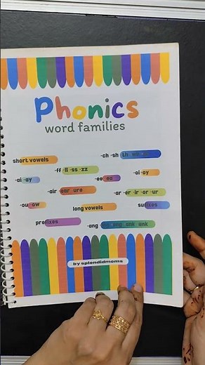 phonics book #splendidmomsphonics #splendidmomsworksheets