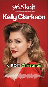Just announced: KOIT’s Christmas season kicks off this Friday at 12:00 noon, hosted by Kelly Clarkson. Tune in at KOIT.com/Listen! ⛄🎄🎁 | 96.5 KOIT San Francisco