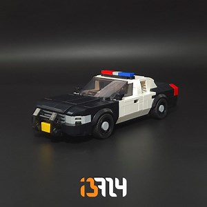 LEGO MOC-240760 Ford Crown Victoria Police Interceptor (Speed Champions 2025)