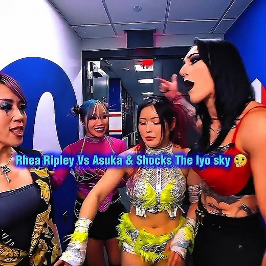 Rhea Ripley Vs Asuka |Shocks iyo Sky| wwe 💔《♡edit♡》 #rhearipley #iyosky #asuka #viral