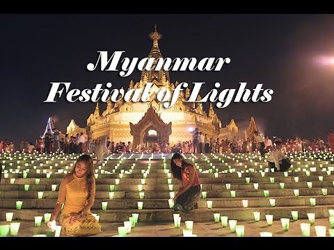 Myanmar Thadingyut Festival Of Lights | CNA Insider