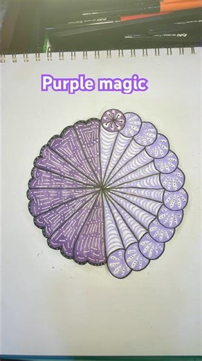 Purple magic easy drawing ✍🏻