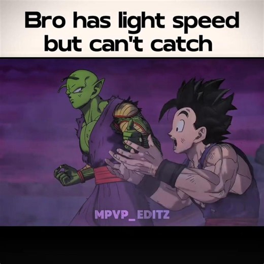 Gohan needs to training 😭