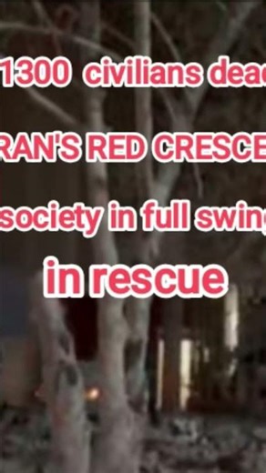 iran's Red crescent in full swing in rescue operation