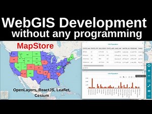 WebGIS application development without any programming using MapStore framework and Geoserver-part1