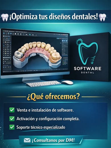 Softwares Dentales #Exocad #exocaddental #CadCam #Dentallab #Orthodontic #3shape #Dentist #odontologia #Archfrom #codiagnostix #exoplan