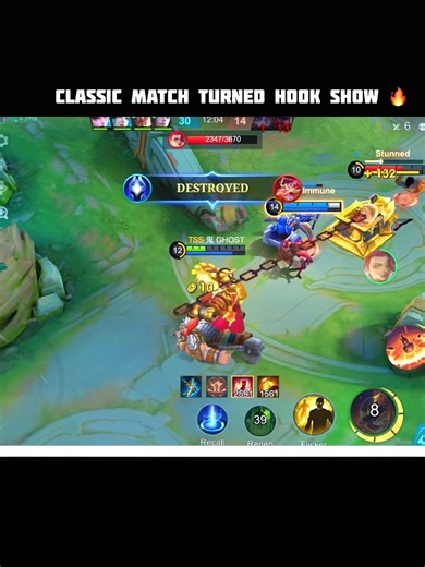 Franco Making Classic Feel Like Rank 🔥 #mobilelegends #mlbb #gamingshorts #mlbbcreatorcamp #mgl