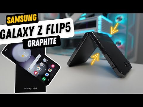 Samsung Galaxy Z Flip 5 Graphite Unboxing & First Impressions