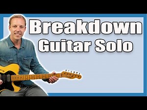 Breakdown Guitar Lesson Tom Petty (SOLO)