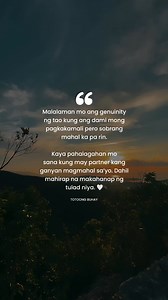 Hindi lahat ng pagmamahal, genuine. Pero ang totoong tao, kaya ka pa ring mahalin kahit paulit-ulit kang sumasablay. #TotoongBuhay🧡 | Totoong Buhay