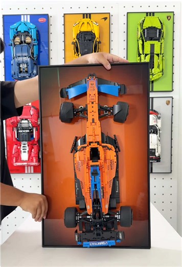 Mclaren F1 Frame: A Stylish Lego Display Idea