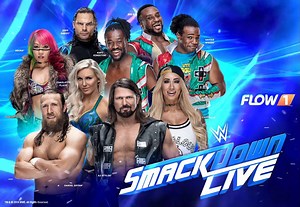What are you getting up to tonight? How about a little pre-midweek madness with WWE Smackdown Live on Flow 1? It starts at 9 PM, tune in! | Flow | Facebook