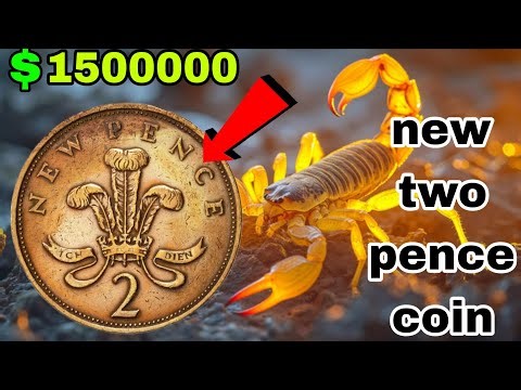 UK 2 Pence Coins Elizabeth II DG REG FD New Pence & Two Pence Collection | British Decimal Currency