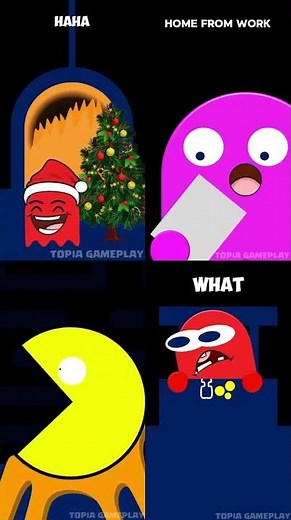 All Animation Pacman Shorts Compilation! #shorts #pacman #compilation