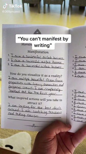 Manifestation and Affirmations: Transforming Through Writing