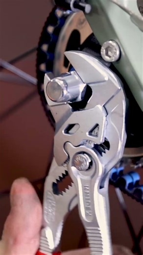 The KNIPEX Pliers Wrench: Versatile Tool for Bike Maintenance and Repair