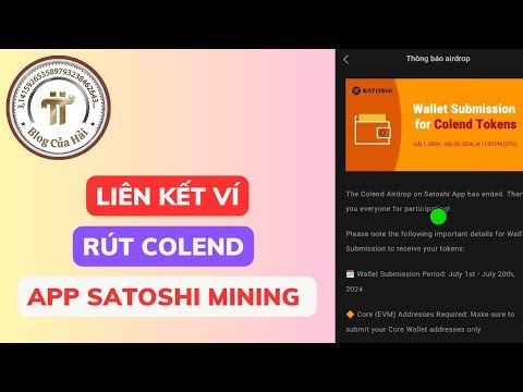 Hướng Dẫn Liên Kết Ví Rút Colend Token Với Ví Metamask l Blog Của Hải