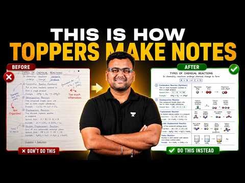 How to Make Notes Like a Topper 📝 | Your Notes vs Topper's Notes | ICSE Class 10 | Kumar Sir