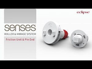 Senses Roller and Mirage Blinds: Friction Unit & Pin End