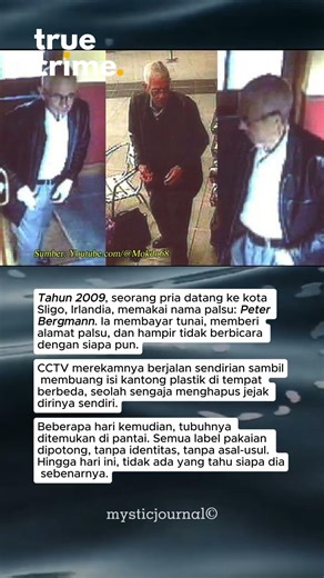 Pria Ini Menghilang Secara Misterius - Peter Bergmann #creepy #shorts #fypシ #faktaunik #mystery
