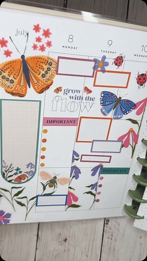 Happy Planner® | Customizable Planners, Journals & Stickers on Instagram: "Bringing you some inspiration from @planninglifewitherin ! How do you get creative when you plan? Do you get inspired by others in the community? Start fresh each time? A little bit of both? Share with us in the comments below! 👇 💓 #thehappyplanner #happyplannerofficial #planhappy #happyplannerideas #happyplannerinspiration #plannergirl #plannergirls #happyplannerlayouts #happyplannerspreads"