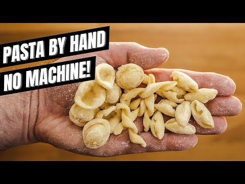 My three favorite fresh pasta shapes that I make by hand