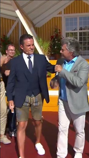 Andy Borg sings for Stefan Mross 😭❤️ #andyborg #stefanmross #schlager #shorts