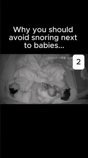 Baby snoring