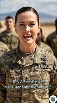 From Second Lieutenant to General | U.S. Army Rank Series” #usa