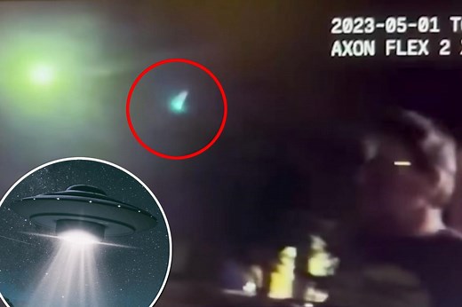 Las Vegas police spot suspected UFO — and residents claim to see aliens