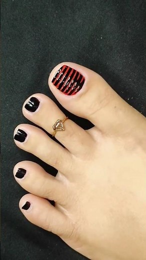 Easy toe nail art for beginners #nailart #toenailart #toenails #shorts #shorts2026 #Harrynailart