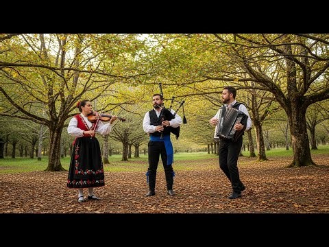Song of the Edge of the Valleys | Traditional Folk Music from Galicia with Accordion and Violin