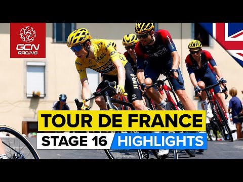 Attacking Into The Pyrenees! | Tour De France 2022 Stage 16 Highlights