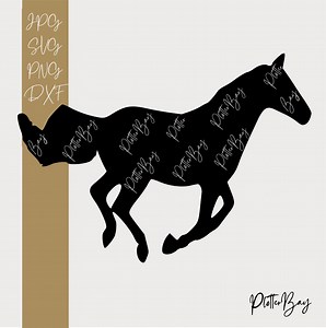 Plotter File Arabian, Silhouette, Horse Galloping, Digital Download (svg, Png, Jpg, Dxf) - Etsy