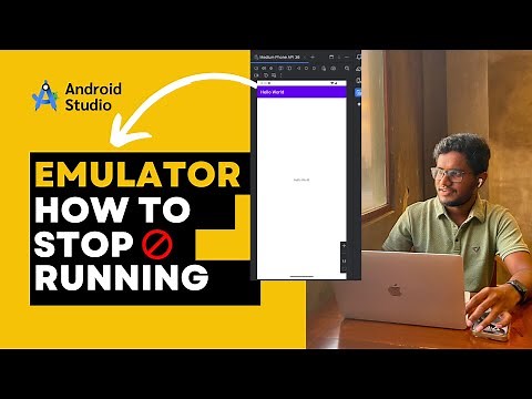 How to Turn Off Android Emulator in Android Studio (Stop Running Device)