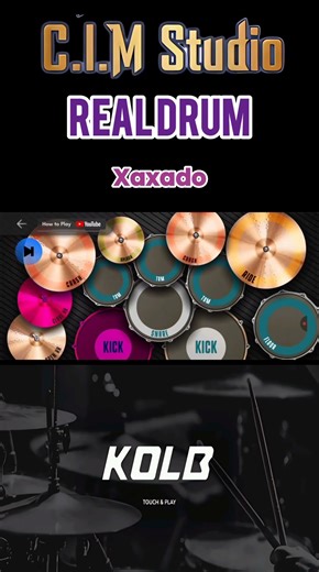 Xaxado Learn To Play Drums #realdrum #drums #drumlessons #drumtutorial #beginners