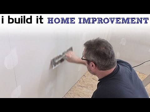 How To Drywall Without Sanding Part 3 - Flat Seams And Corner Beads