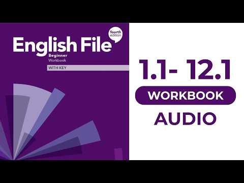 English File 4th edition Beginner workbook Audio