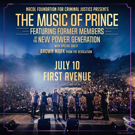 The Music of Prince featuring former members of the New Power Generation ★ First Avenue - First Avenue