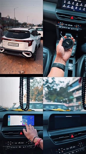 ganesh car accessories&car spa on Instagram: "🚗 Today’s Upgrade: Kia Seltos AI Box Installed! 🔥 Aaj Kia Seltos me AI Box Plug & Play device upgrade kiya gaya — bina kisi wire cutting ke ✅ 🔹 What is AI Box? AI Box ek smart device hai jo aapke stock infotainment system ko Android-based smart system bana deta hai. 🔹 Key Features: ✨ Wireless Android Auto & Apple CarPlay ✨ YouTube, Netflix, Prime Video support ✨ Google Maps & Play Store access ✨ Smooth & lag-free performance ✨ Steering controls &