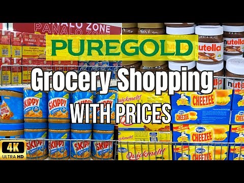 PUREGOLD Grocery Shopping With Prices