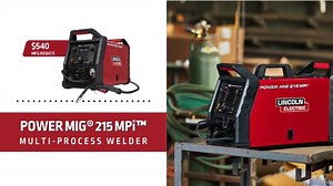 Take on any job – MIG, TIG, Stick or Flux-Cored – with the versatile POWER MIG® 215 MPi™ Multi-Process Welder. Now at up to $540 off! STACK & SAVE - up to $270. Add accessories & filler metals for more savings. Learn more: https://bddy.me/3QNsiOl #LincolnElectricCanada #WeldRed #WeldRedNation | Lincoln Electric Canada | Facebook